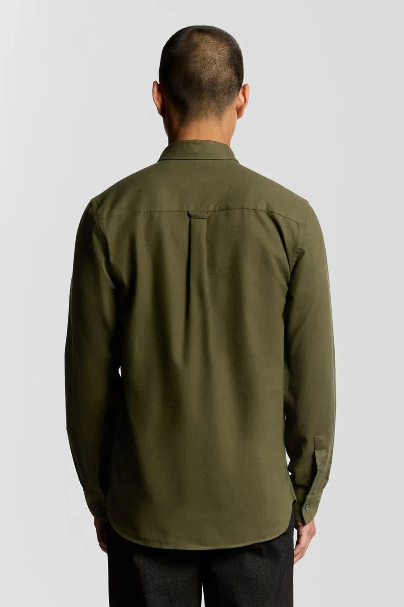 Lyle And Scott Camisa Hombre Flannel Verde Who killed Bambi?