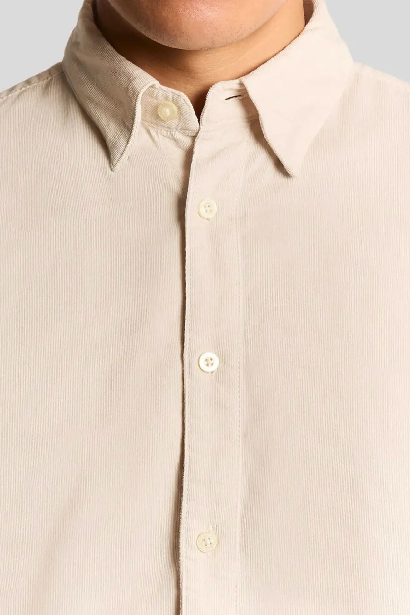 Lyle And Scott Camisa Hombre Micropana Beige Who killed Bambi?