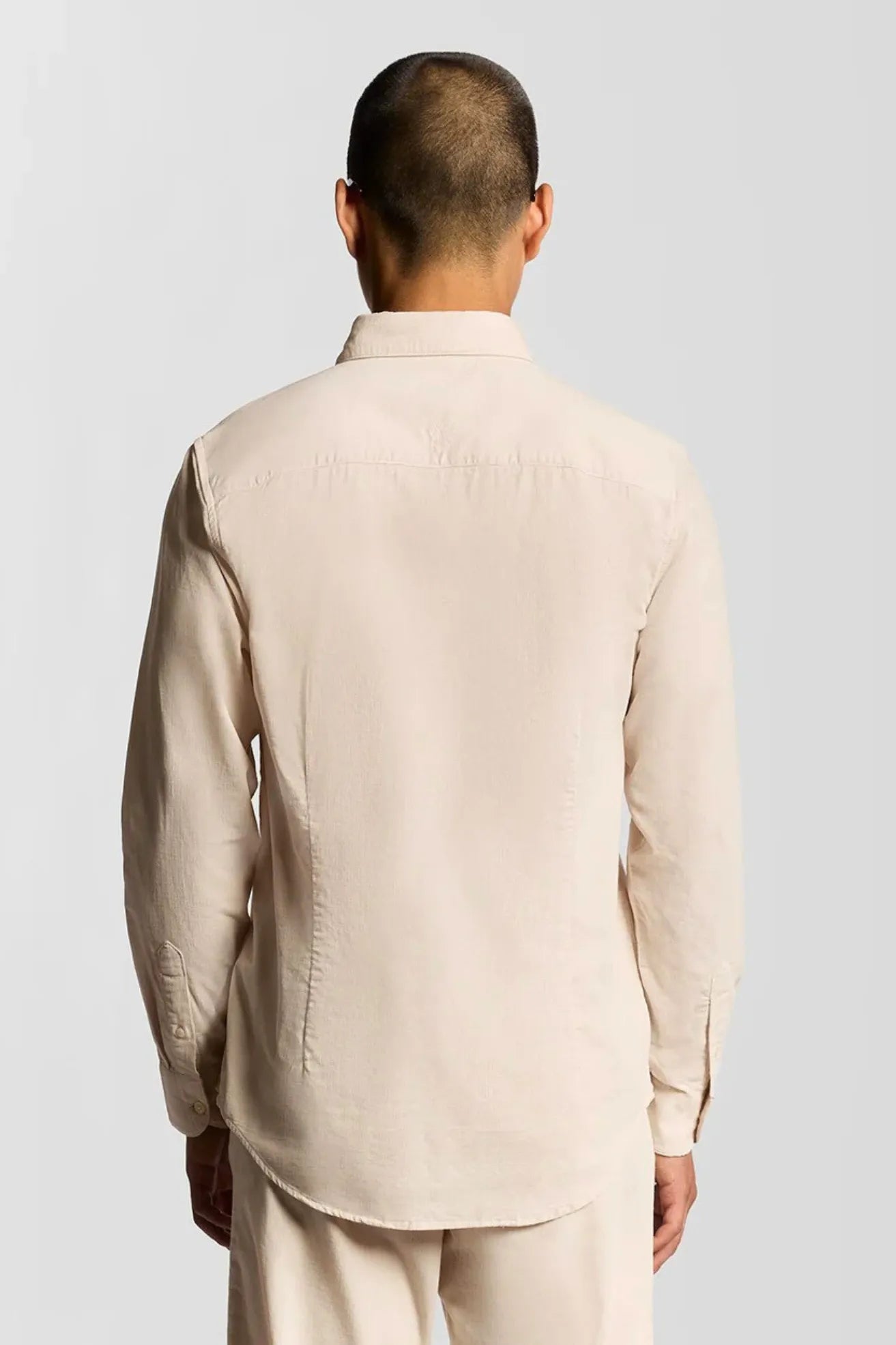Lyle And Scott Camisa Hombre Micropana Beige Who killed Bambi?