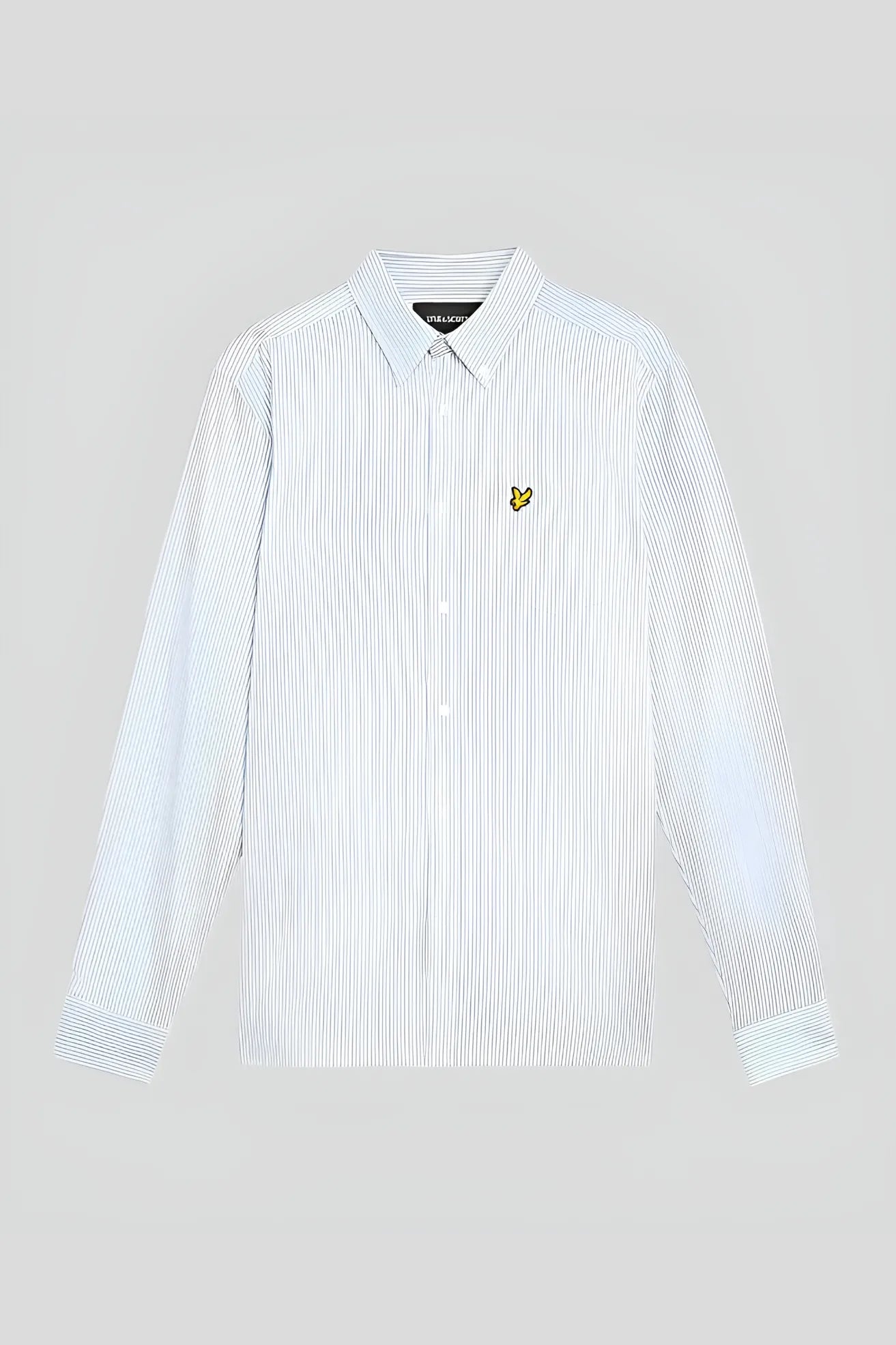 Lyle And Scott Camisa Hombre Oxford Rayas Azules Who killed Bambi?