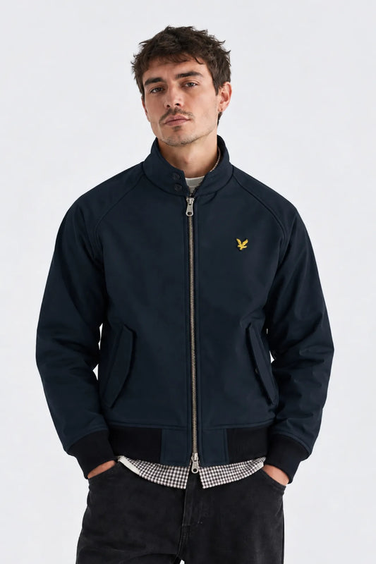 Lyle And Scott Chaqueta Hombre Harrington Softshell Azul Who killed Bambi?