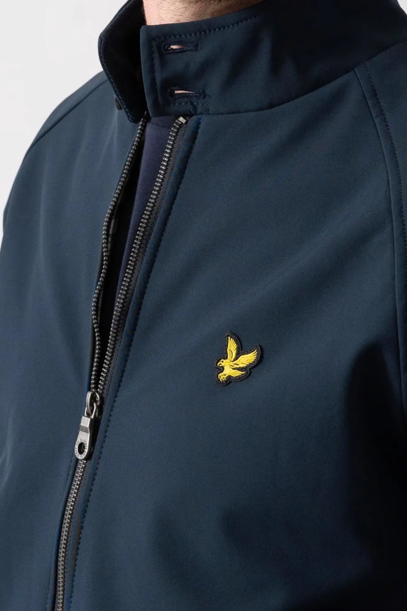 Lyle And Scott Chaqueta Hombre Harrington Softshell Azul Who killed Bambi?
