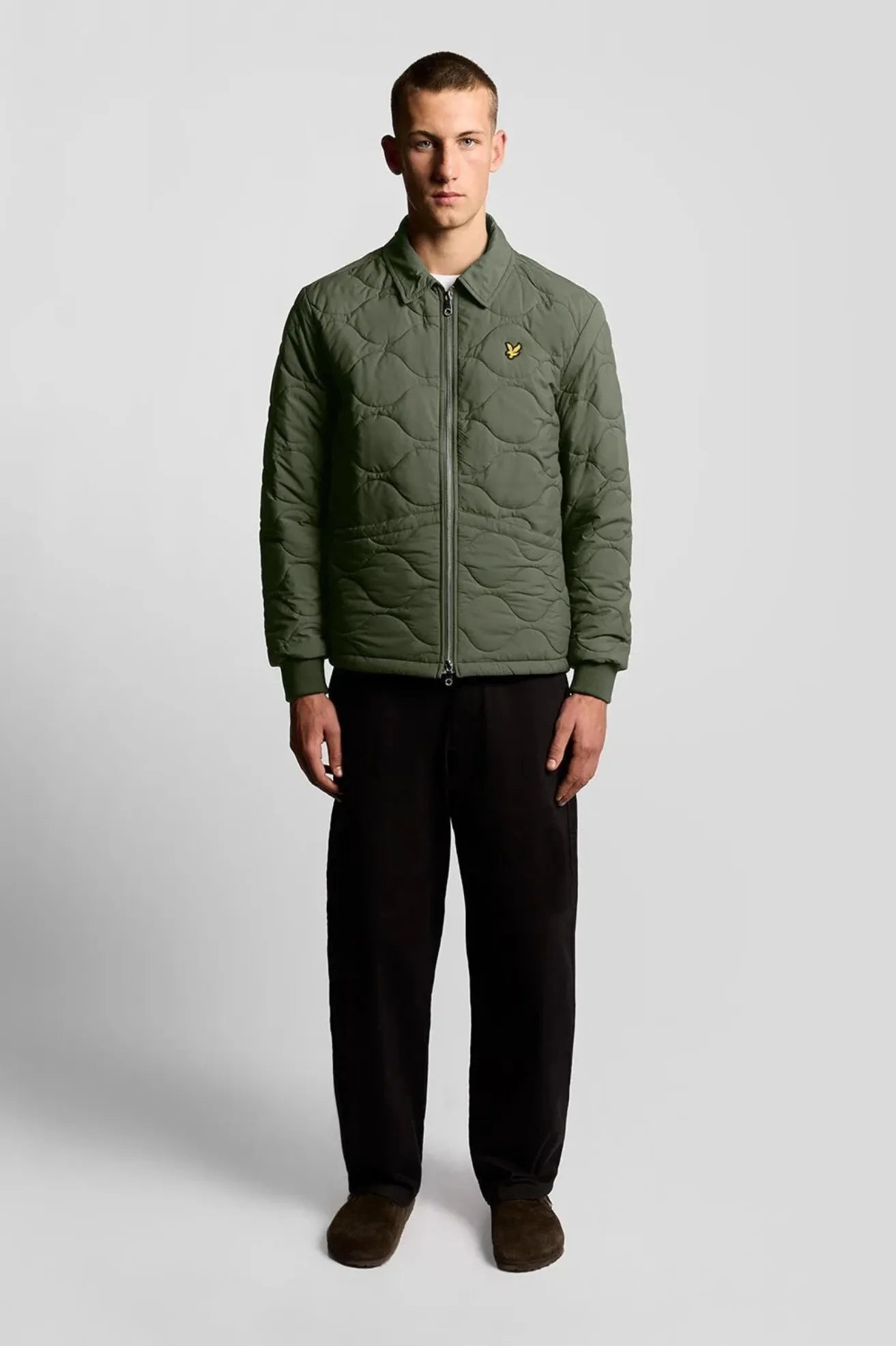 Lyle And Scott Chaqueta Hombre Ripstop Verde Who killed Bambi?