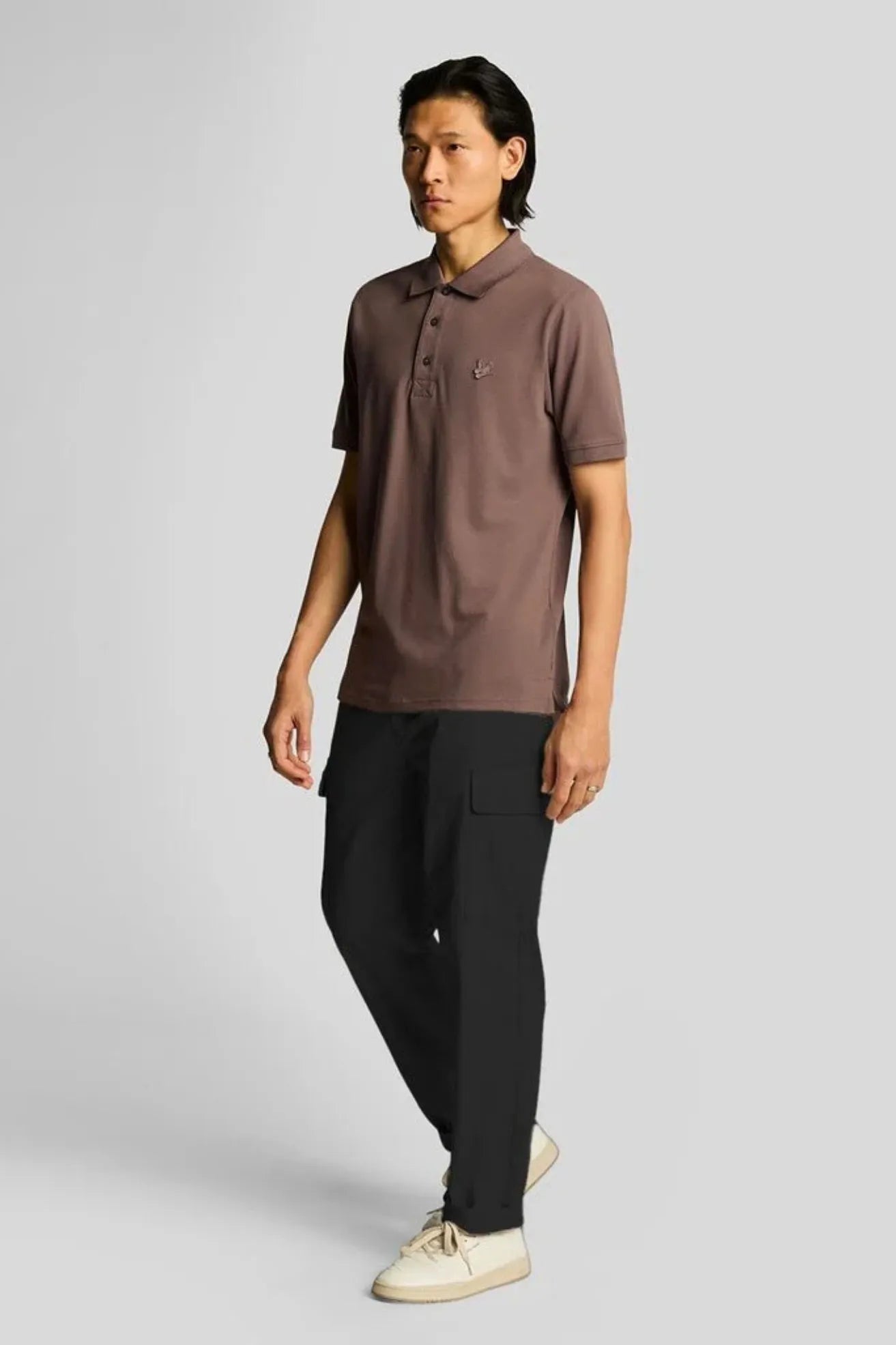 Lyle And Scott Pantalón Cargo Hombre Negro Who killed Bambi?