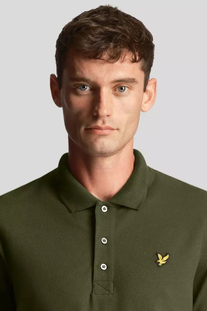 Lyle And Scott Polo Hombre Verde Oliva Who Killed Bambi?