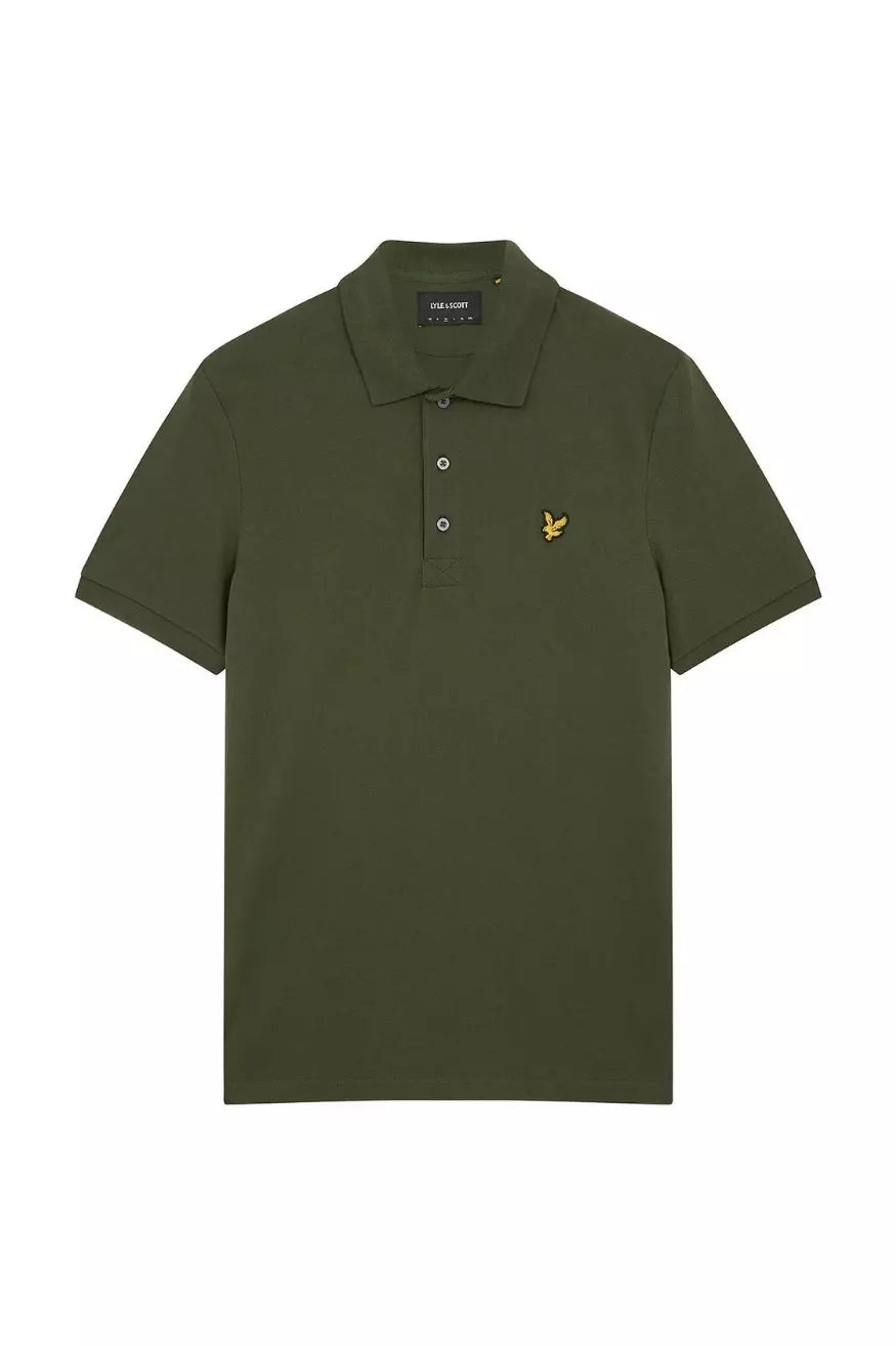 Lyle And Scott Polo Hombre Verde Oliva Who Killed Bambi?