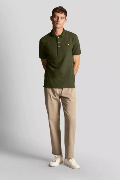 Lyle And Scott Polo Hombre Verde Oliva Who Killed Bambi?