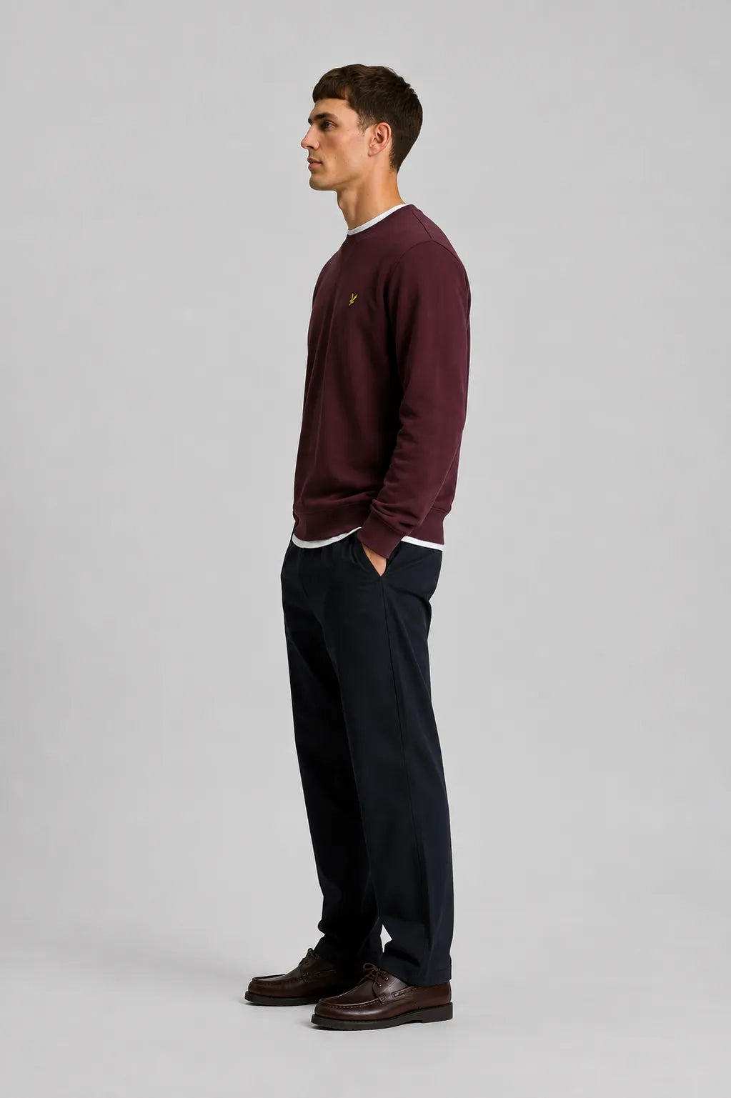 Lyle And Scott Sudadera Hombre Burdeos Who killed Bambi?