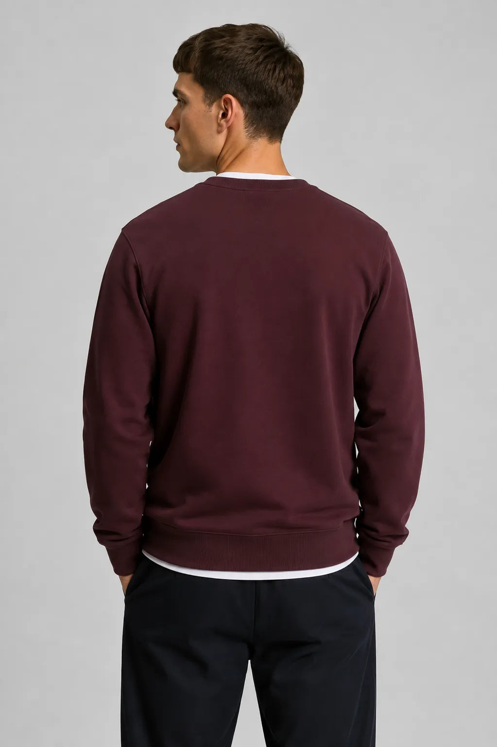 Lyle And Scott Sudadera Hombre Burdeos Who killed Bambi?