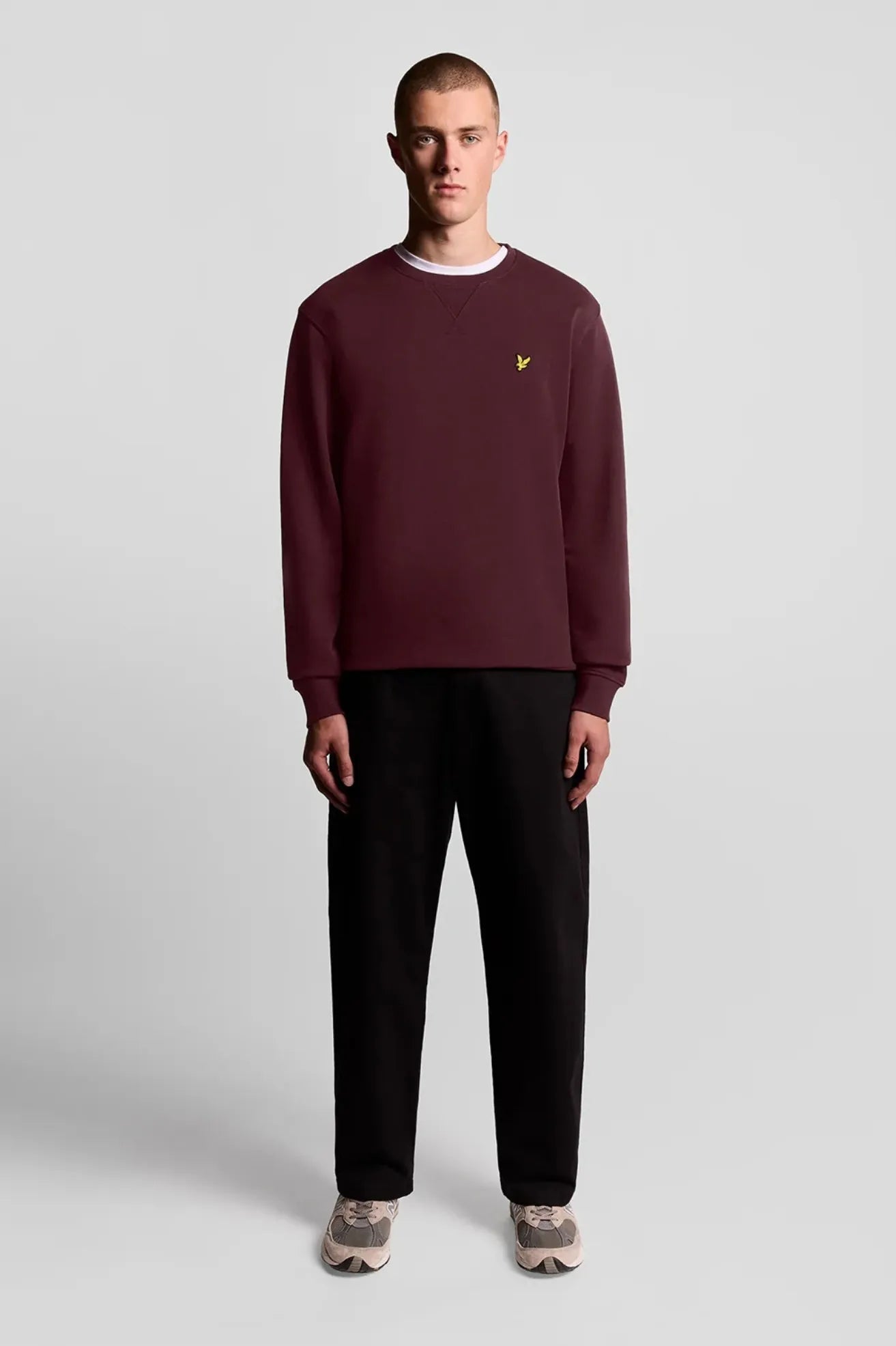 Lyle And Scott Sudadera Hombre Burdeos Who killed Bambi?