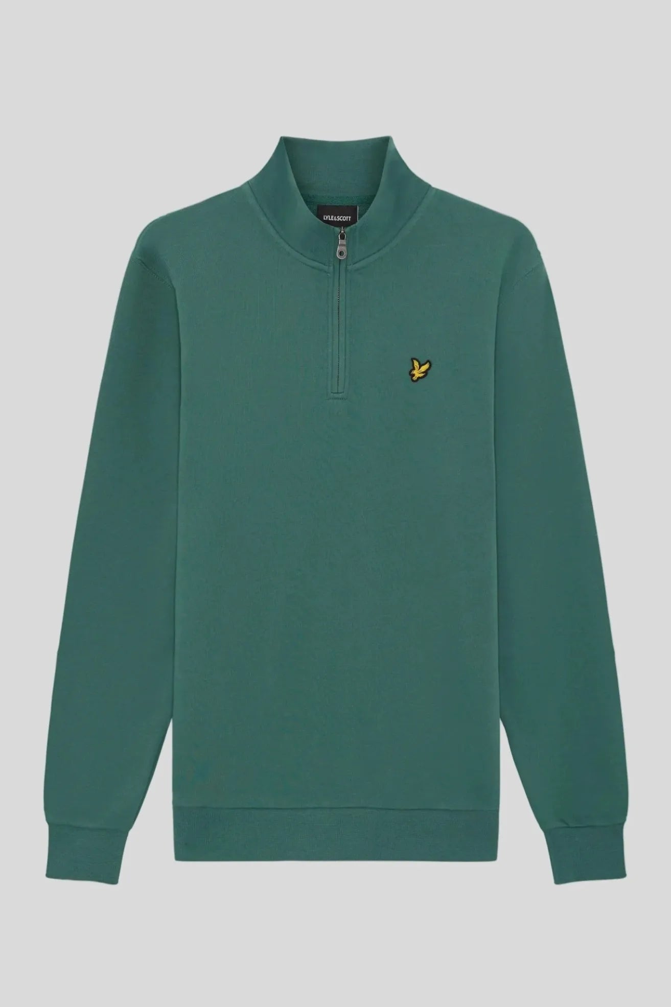 Lyle And Scott Sudadera Hombre Quarter Zip Verde Who killed Bambi?