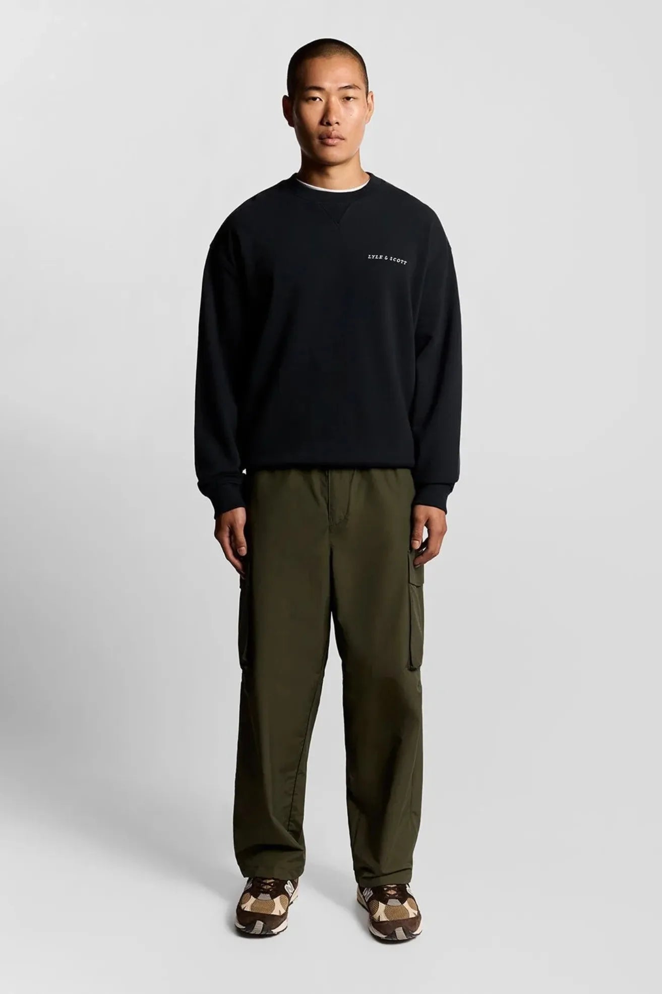 Lyle And Scott Sudadera Hombre Script Brushback Azul Who killed Bambi?