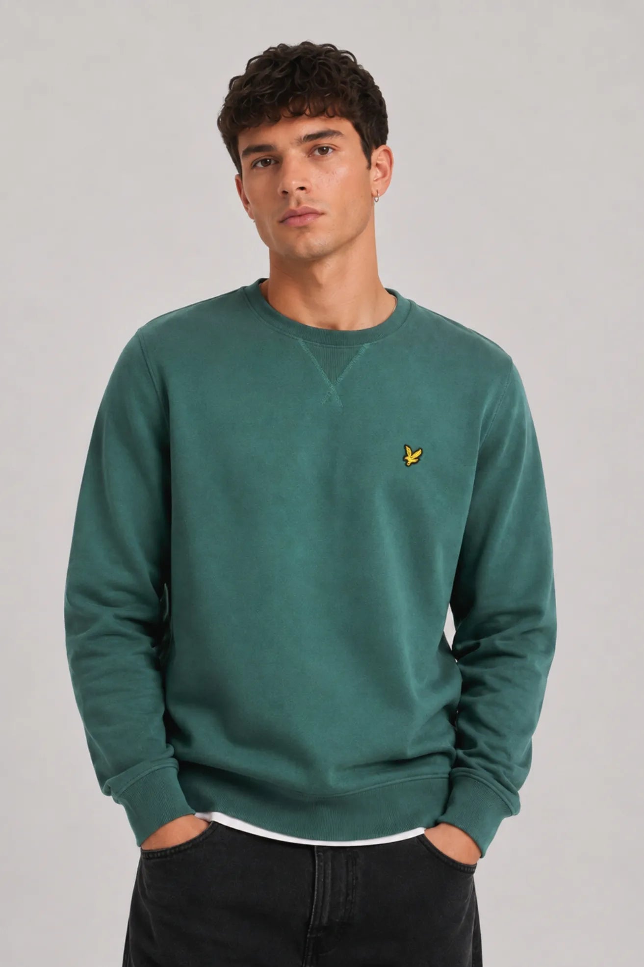 Lyle And Scott Sudadera Hombre Verde Everglade Who killed Bambi?