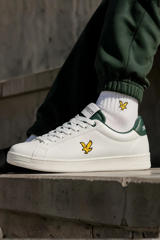 Lyle And Scott Zapatillas Hombre Kaleb004 Blanco / Verde Who killed Bambi?