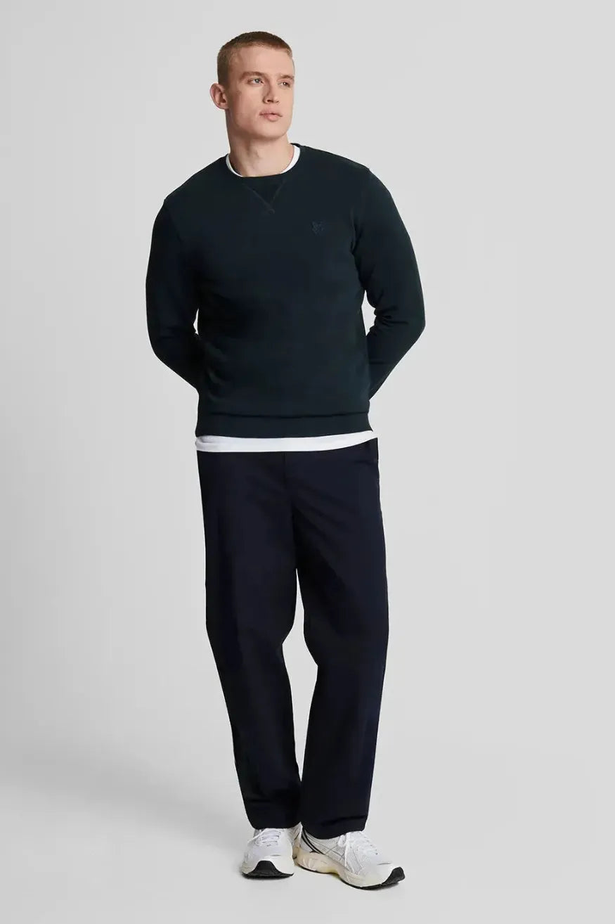 Lyle & Scott Sudadera Hombre Tonal Eagle Azul Who killed Bambi?