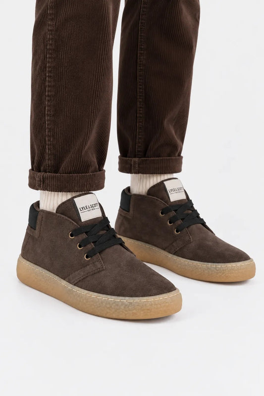 Lyle and Scott Botines Hombre Suenyl Brace Marrones Who killed Bambi?