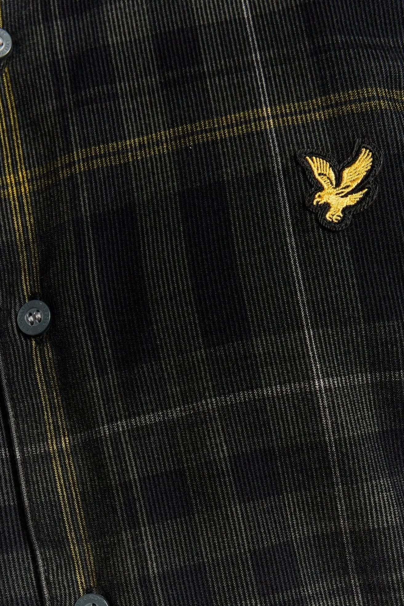 Lyle and Scott Camisa Hombre Pana Tartan Who killed Bambi?