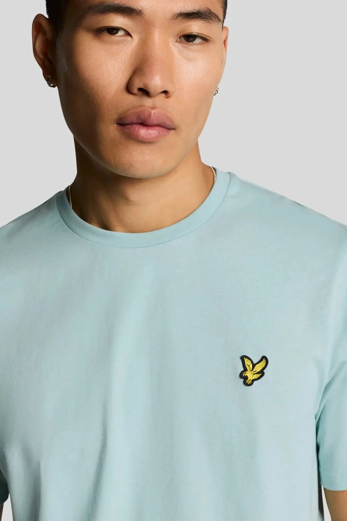 Lyle and Scott Camiseta Hombre Azul Claro Who killed Bambi?