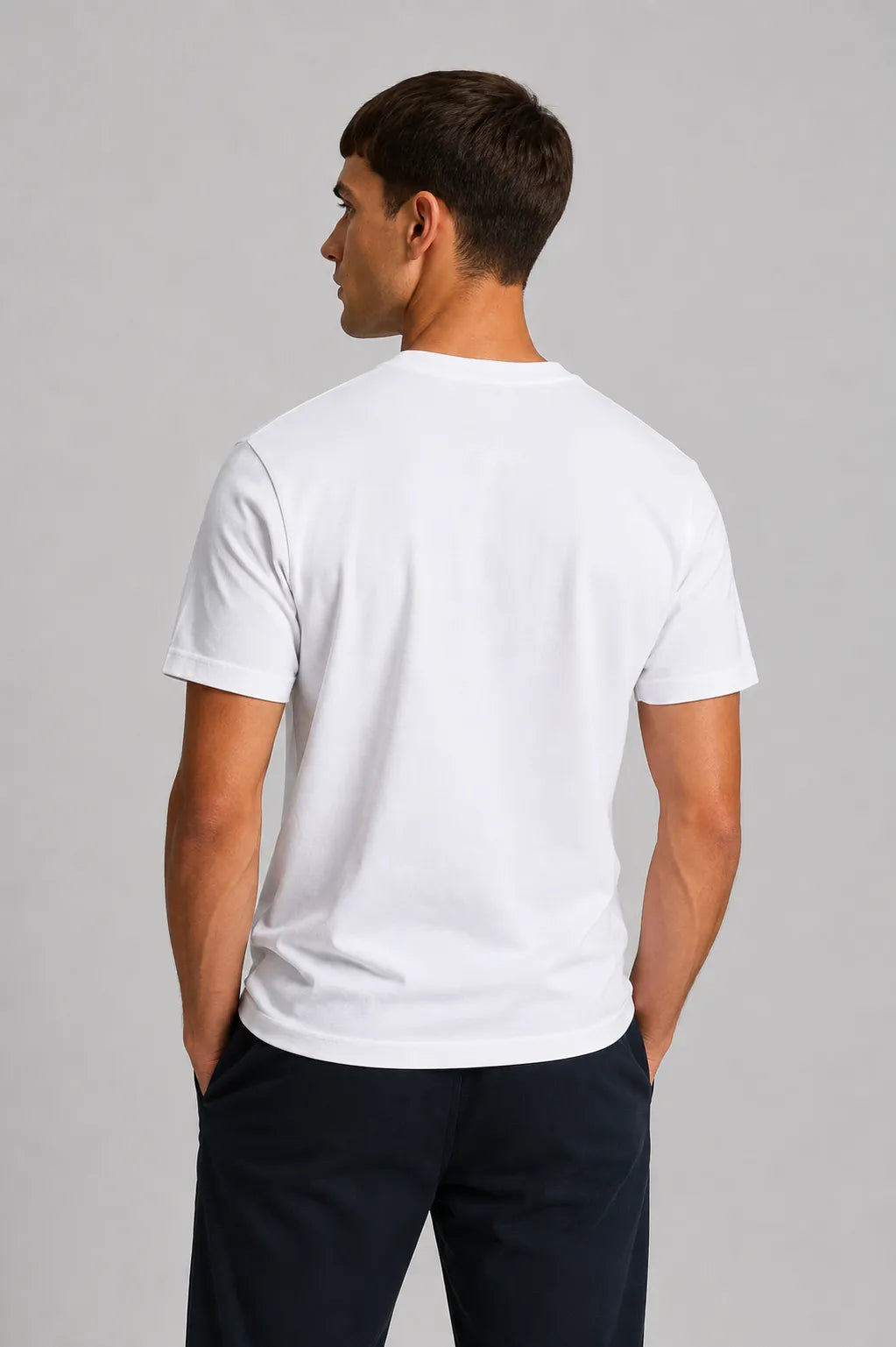 Lyle and Scott Camiseta Hombre Blanca Who killed Bambi?