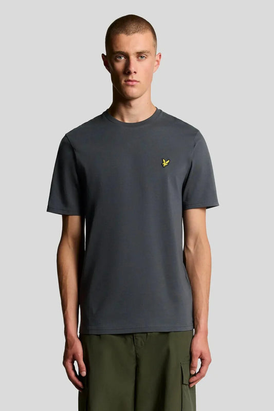 Lyle and Scott Camiseta Hombre Gris Gunmetal Who killed Bambi?