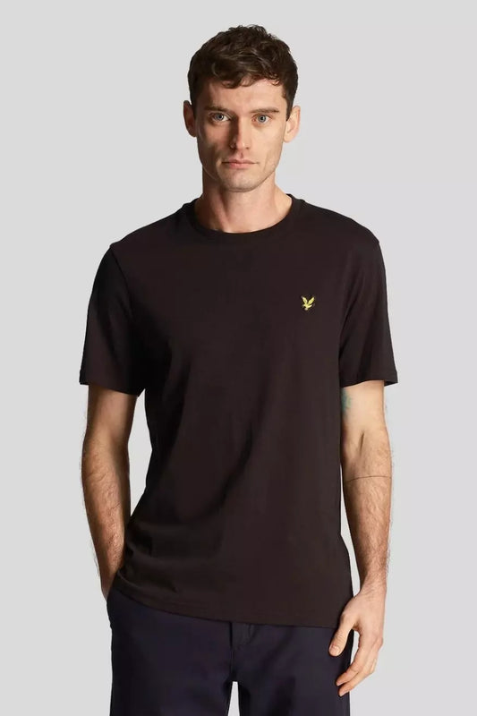 Lyle and Scott Camiseta Hombre Negra Who Killed Bambi?