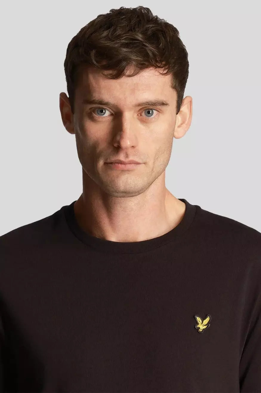 Lyle and Scott Camiseta Hombre Negra Who Killed Bambi?