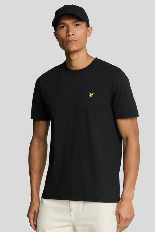 Lyle and Scott Camiseta Hombre Negra Who killed Bambi?