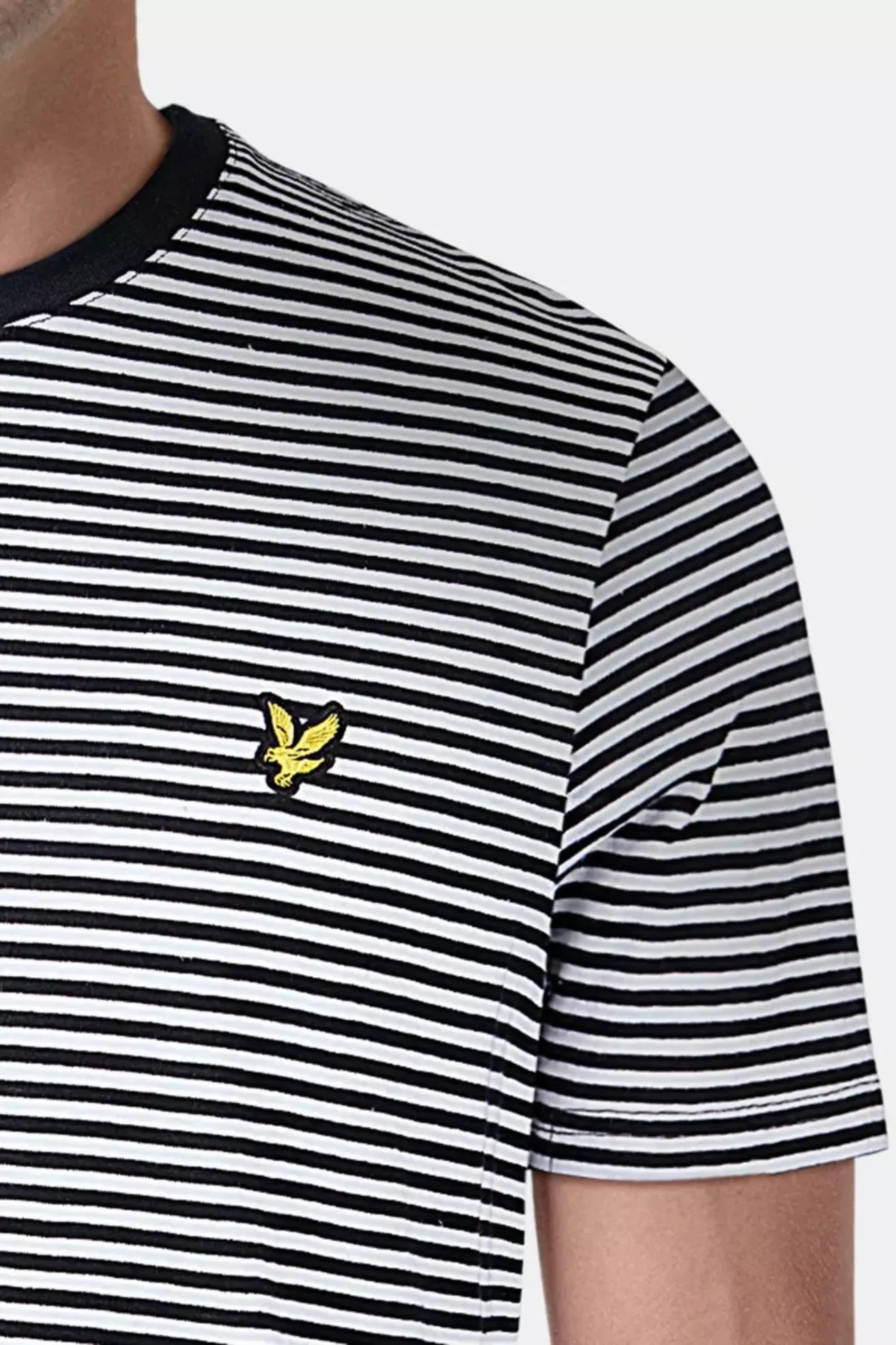 Lyle and Scott Camiseta Hombre Rayas Who killed Bambi?