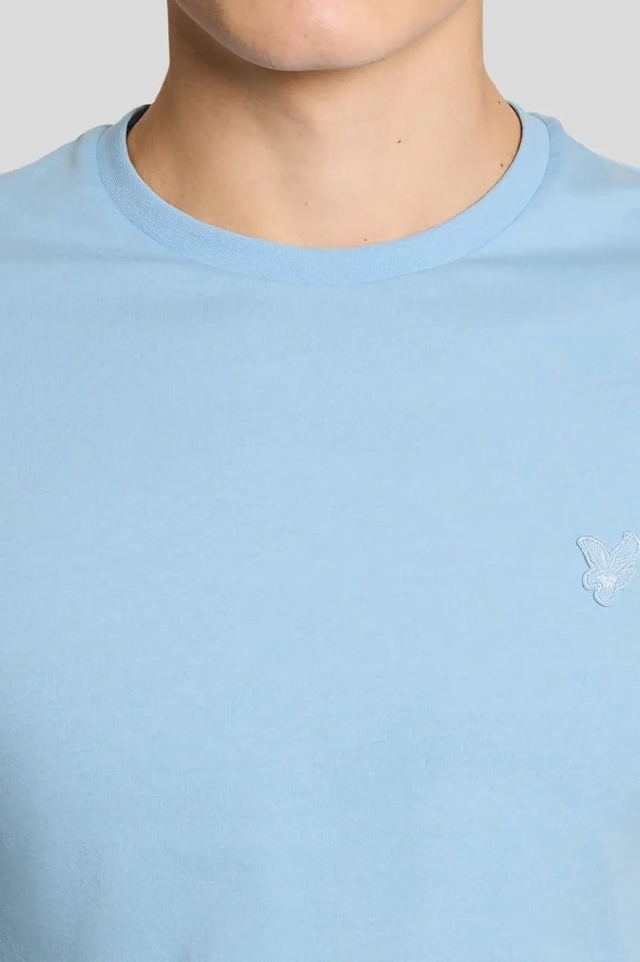 Lyle and Scott Camiseta Hombre Superfine Azul Who killed Bambi?