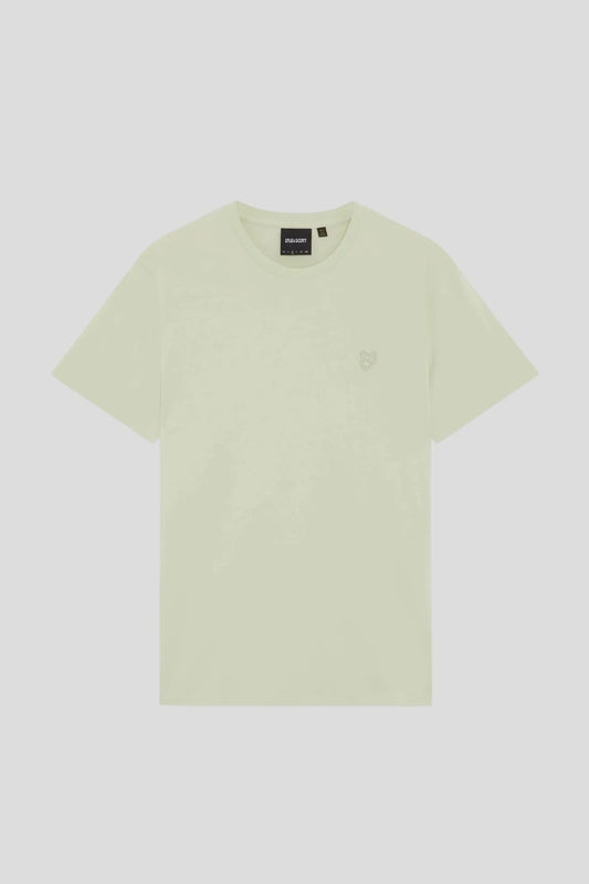 Lyle and Scott Camiseta Hombre Superfine Verde Who killed Bambi?
