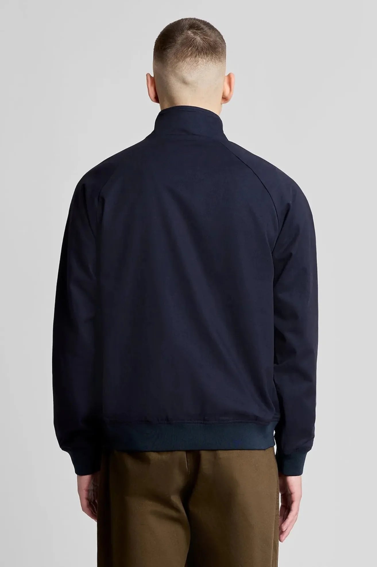 Lyle and Scott Chaqueta Hombre Harrington Azul Who killed Bambi?