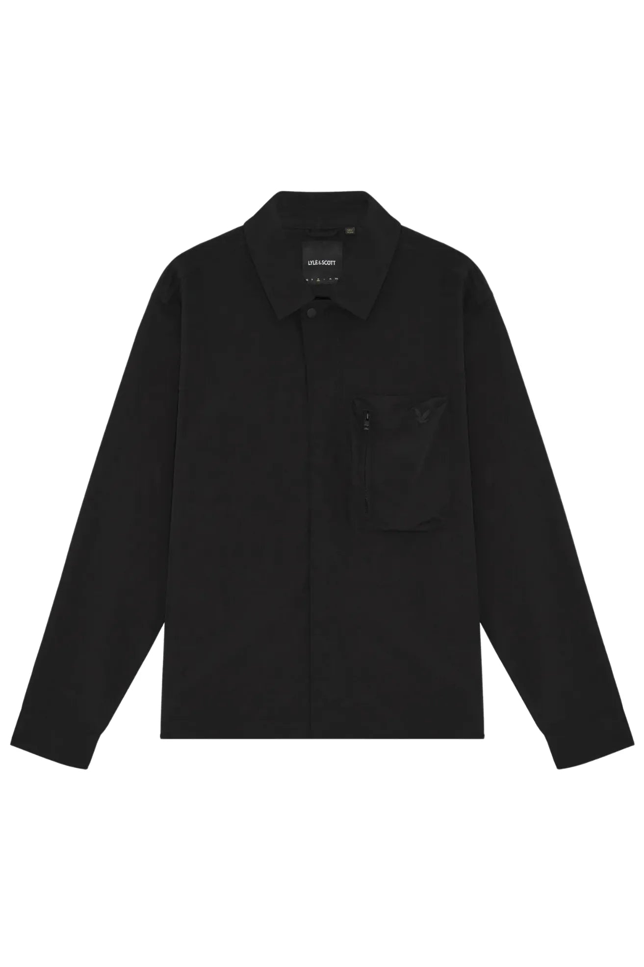 Lyle and Scott Chaqueta Hombre Lightweight Utility Pocket Negra Who killed Bambi?