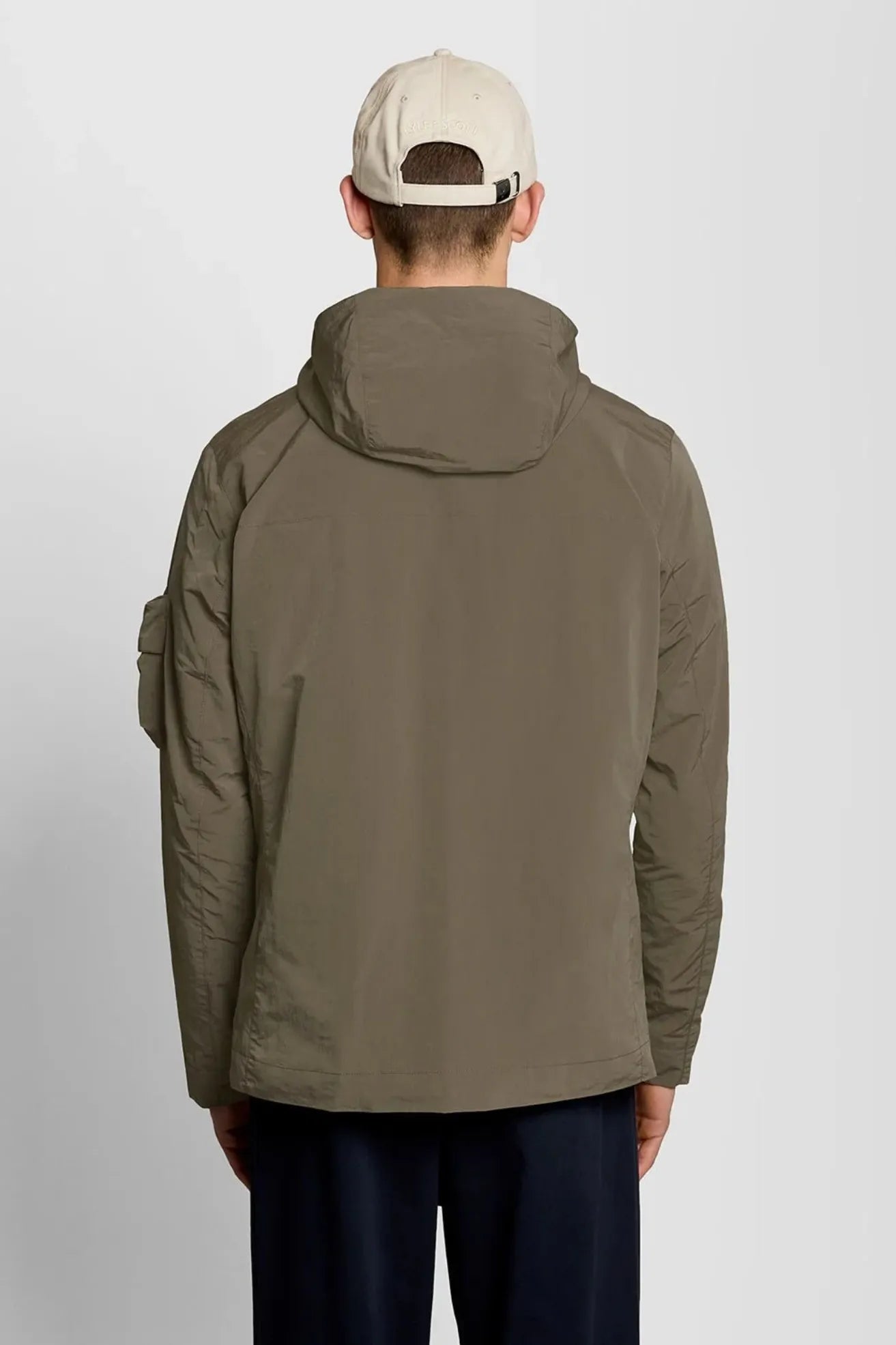 Lyle and Scott Chaqueta Hombre Lightweight Windbreaker Khaki Who killed Bambi?