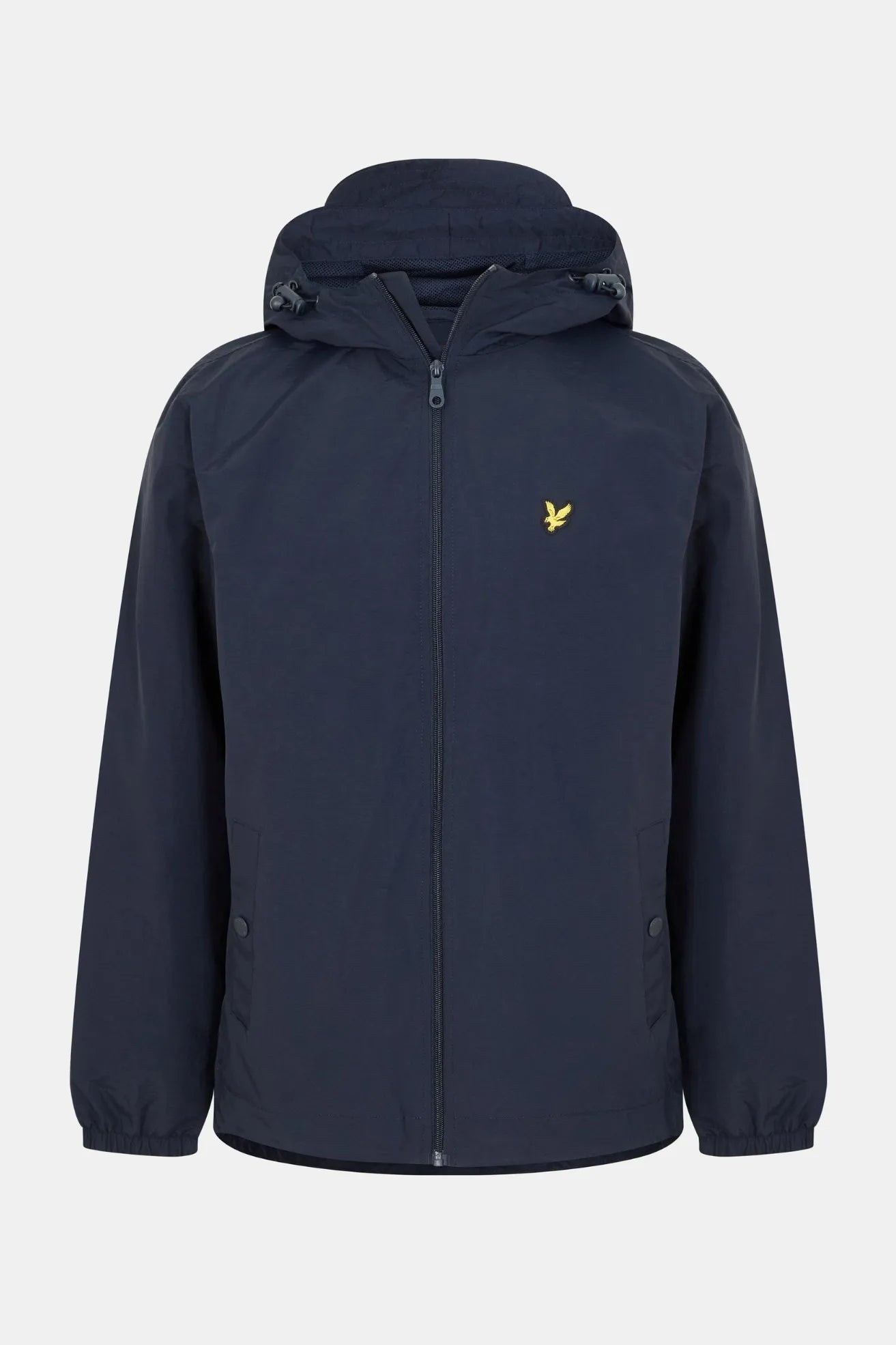 Lyle and Scott Chaqueta Hombre Zip Through Hooded Azul Who killed Bambi?