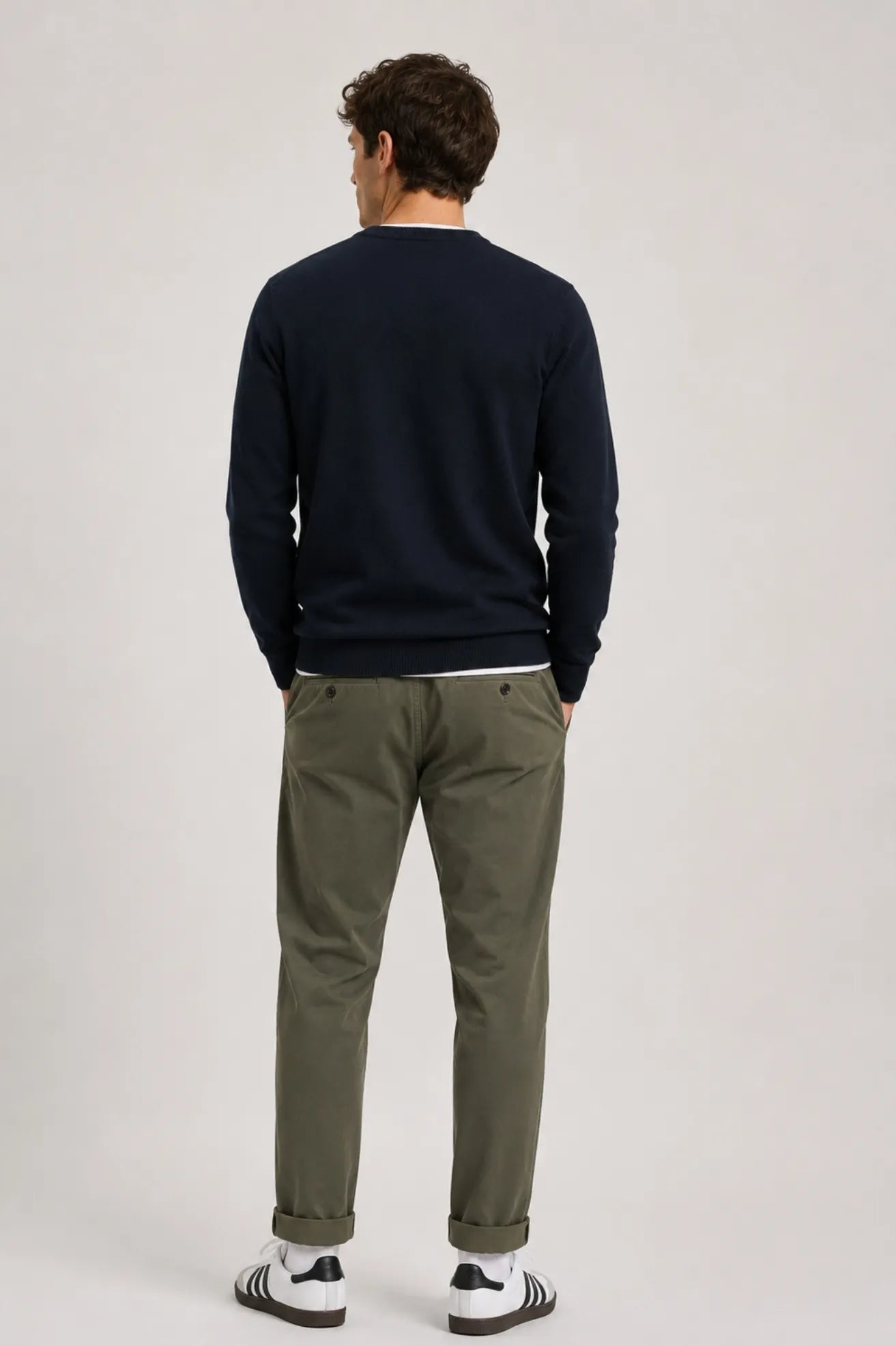 Lyle and Scott Jersey Hombre Algodón Azul Who killed Bambi?