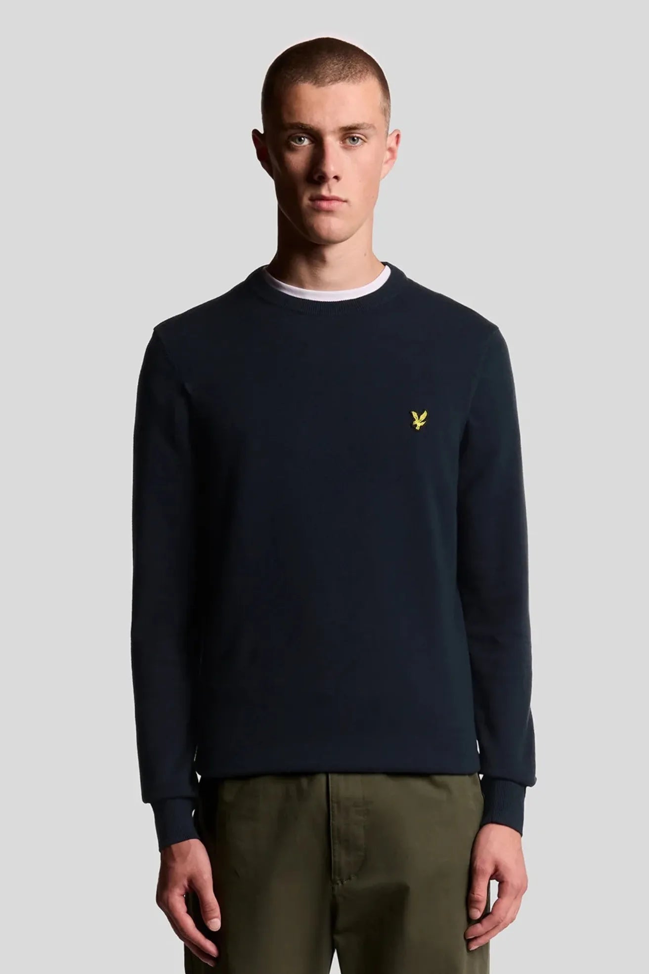 Lyle and Scott Jersey Hombre Algodón Azul Who killed Bambi?