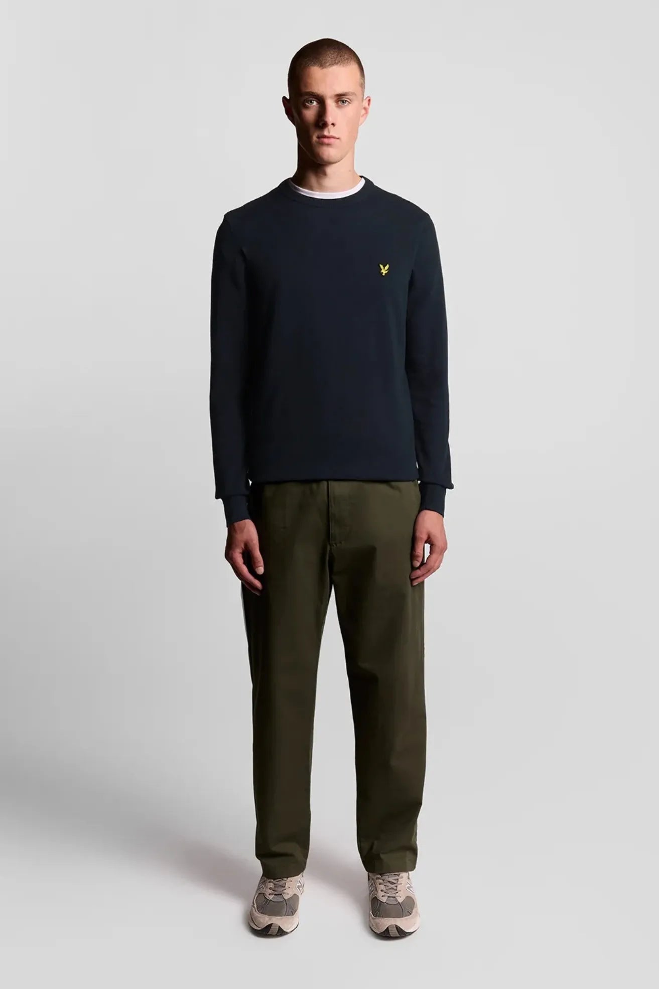 Lyle and Scott Jersey Hombre Algodón Azul Who killed Bambi?