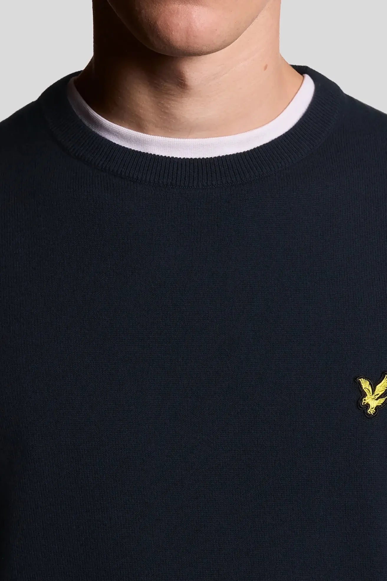 Lyle and Scott Jersey Hombre Algodón Azul Who killed Bambi?