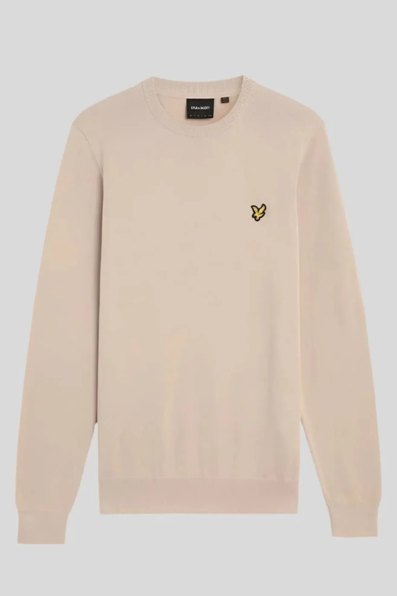 Lyle and Scott Jersey Hombre Algodón Beige Who killed Bambi?