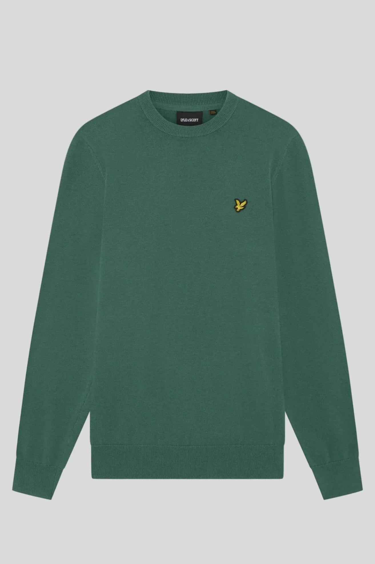 Lyle and Scott Jersey Hombre Algodón Verde Who killed Bambi?