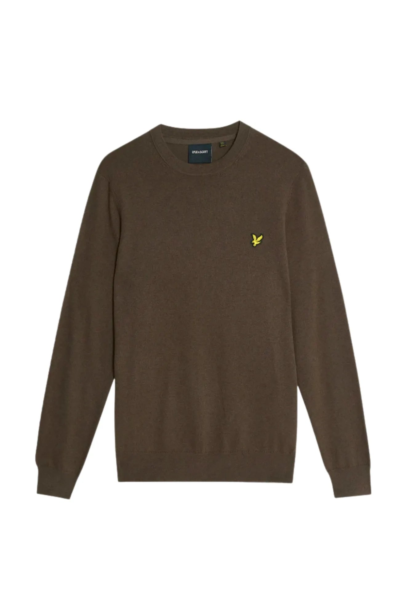 Lyle and Scott Jersey Hombre Cotton Merino Marrón Who killed Bambi?