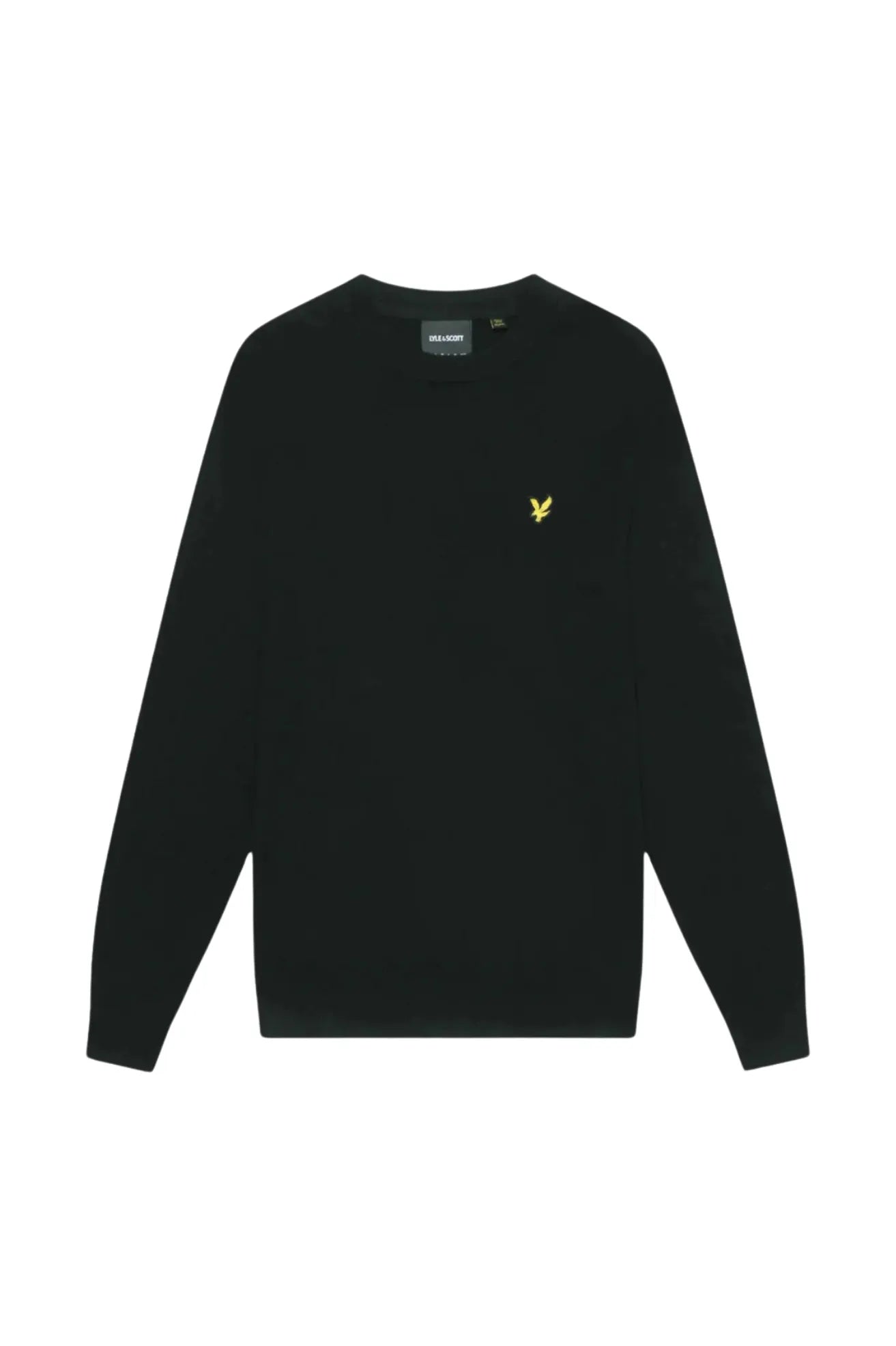 Lyle and Scott Jersey Hombre Cotton Merino Negro Who killed Bambi?