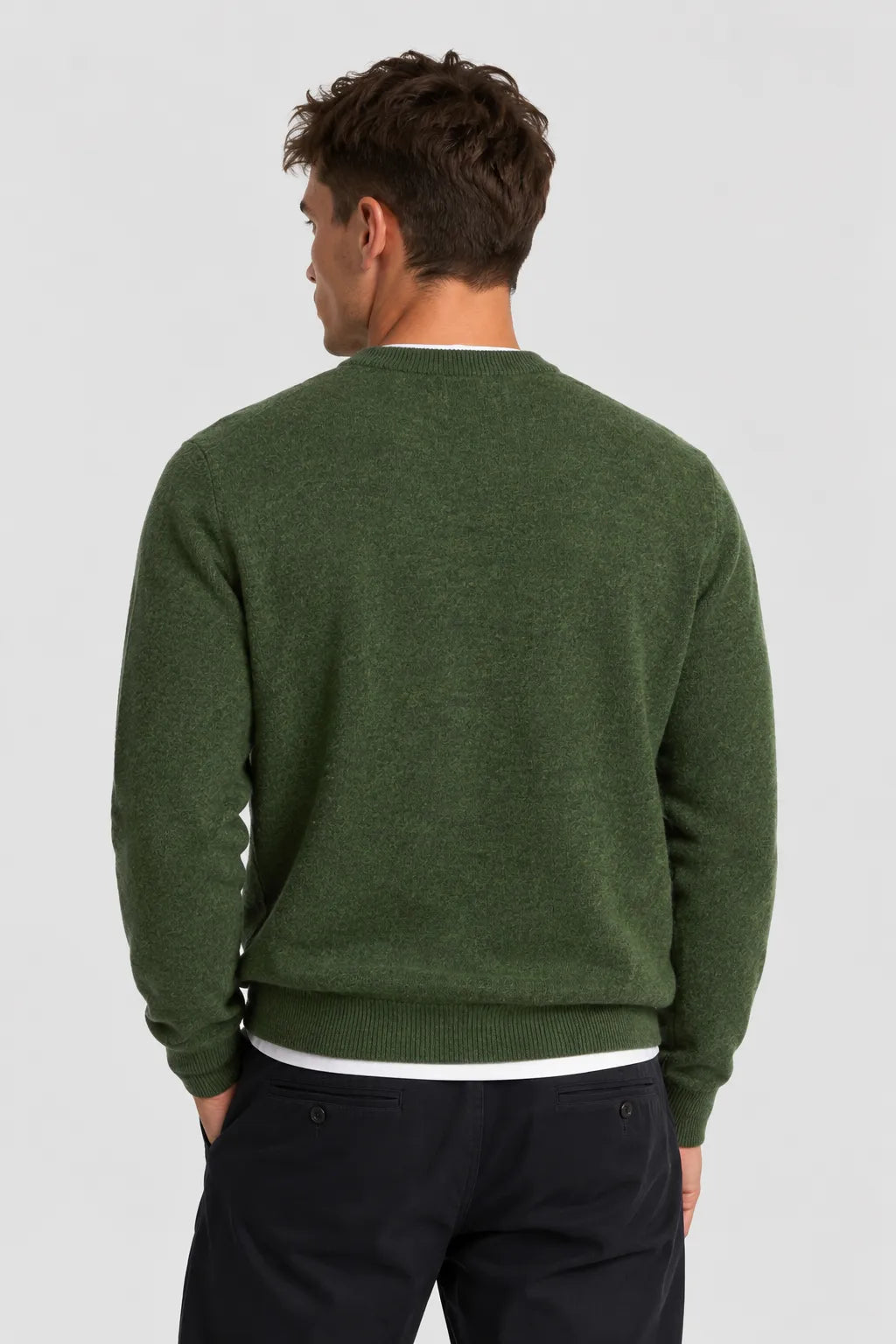 Lyle and Scott Jersey Hombre Lana Verde Who killed Bambi?