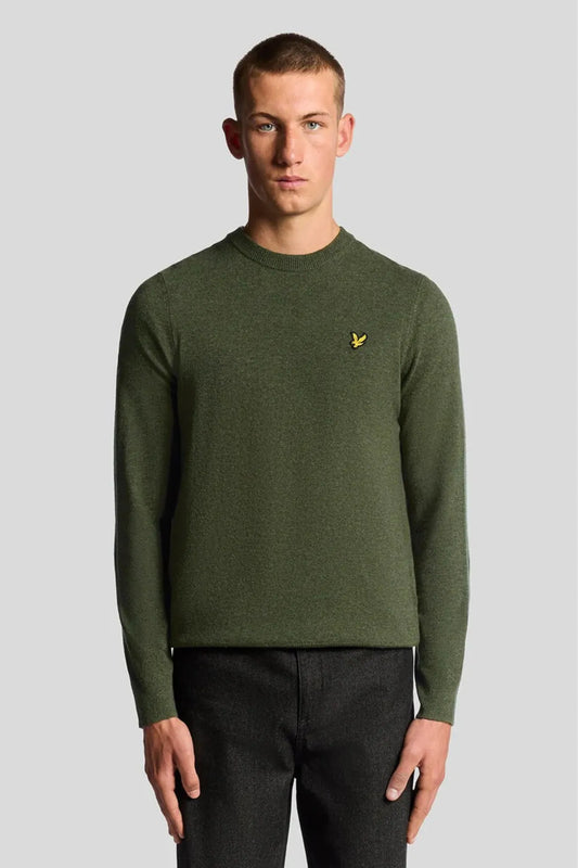 Lyle and Scott Jersey Hombre Lana Verde Who killed Bambi?