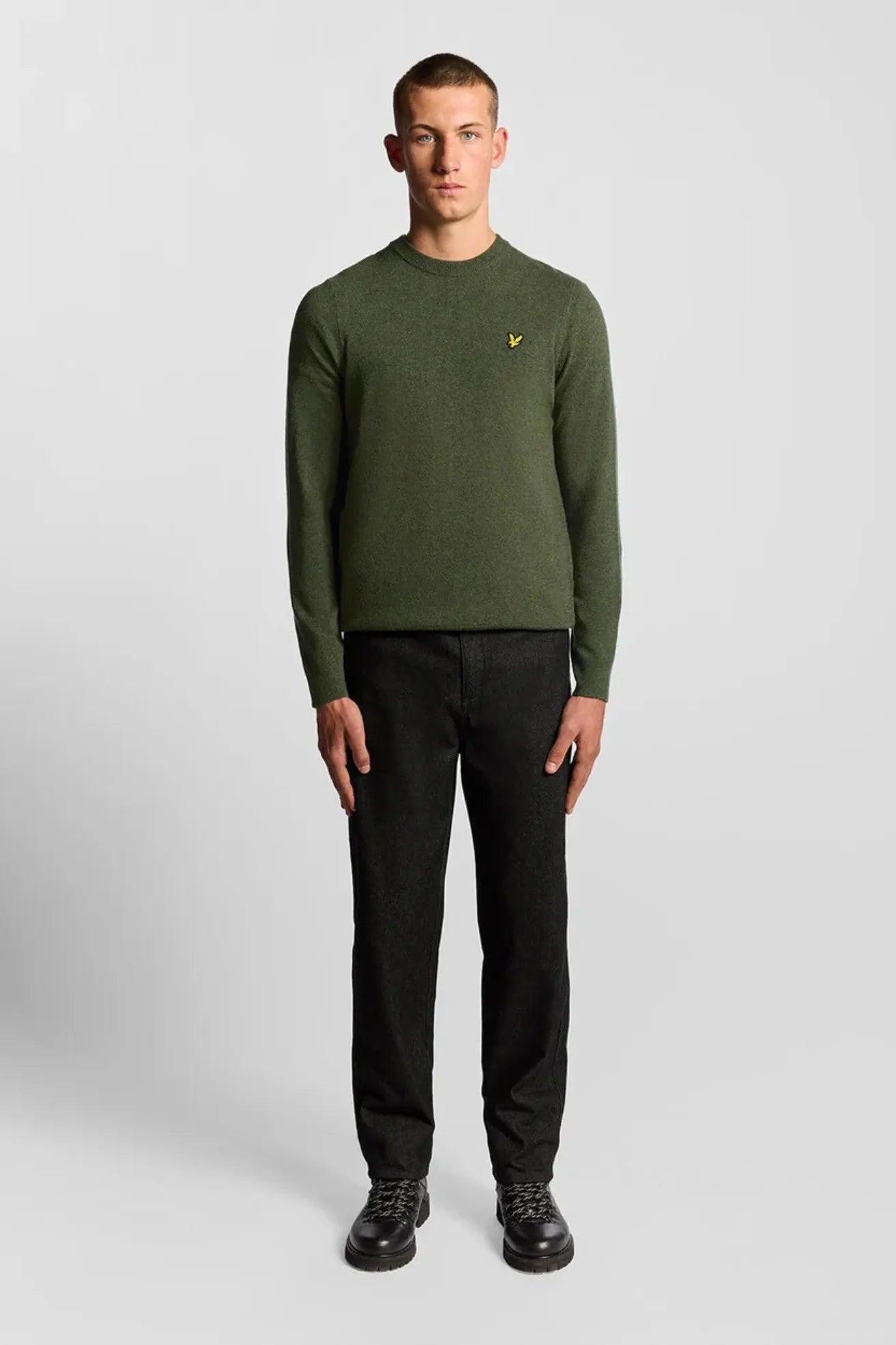 Lyle and Scott Jersey Hombre Lana Verde Who killed Bambi?