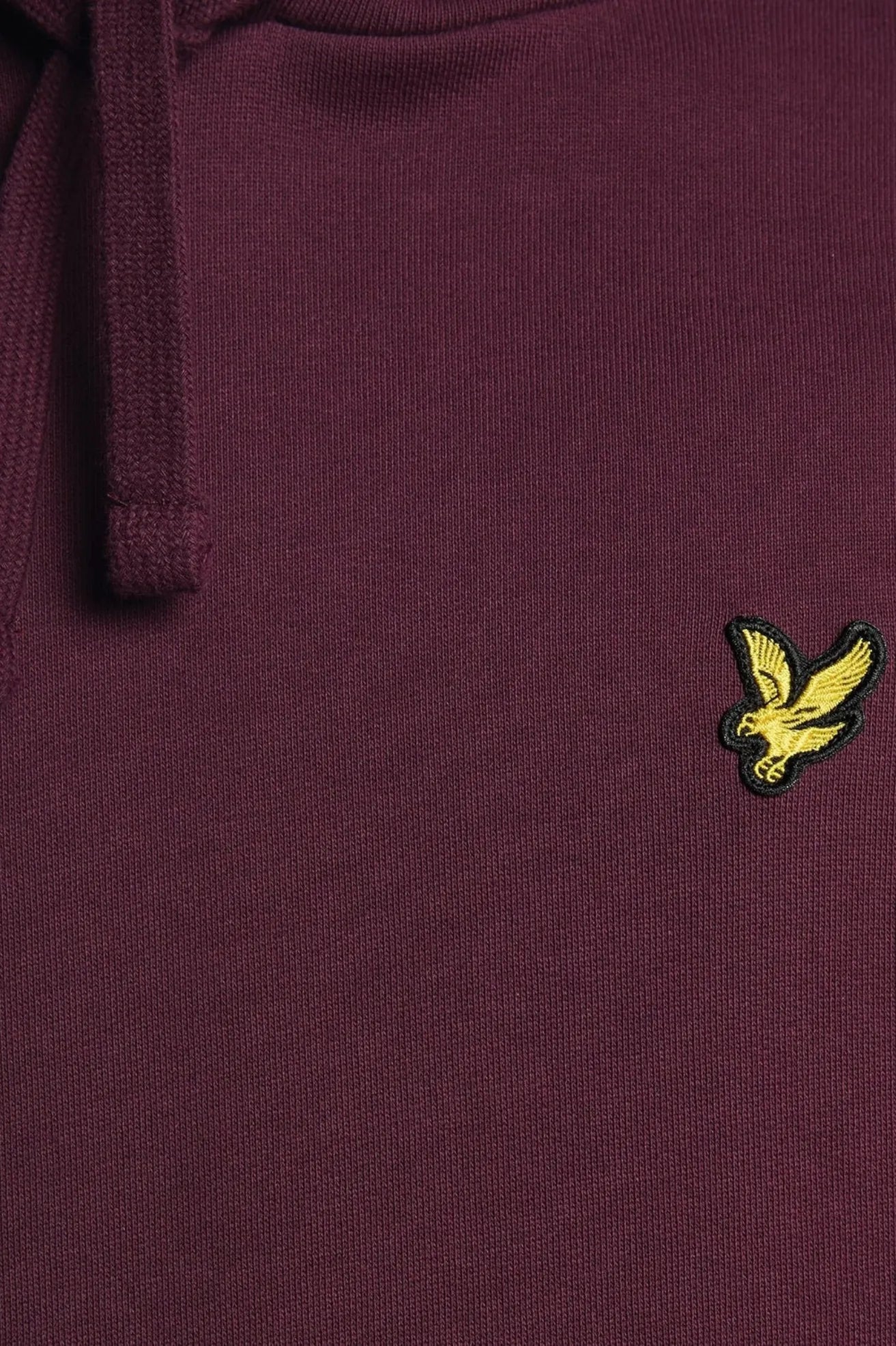 Lyle and Scott Sudadera Hombre Capucha Burdeos Who killed Bambi?