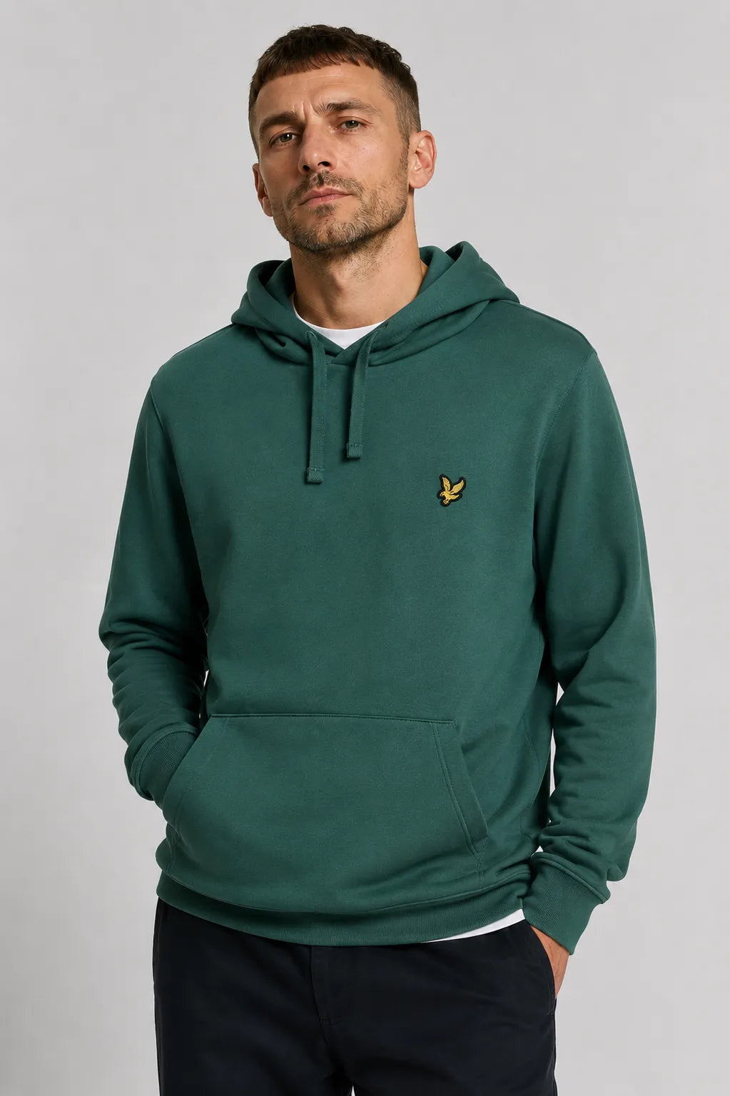 Lyle and Scott Sudadera Hombre Capucha Everglade Who killed Bambi?