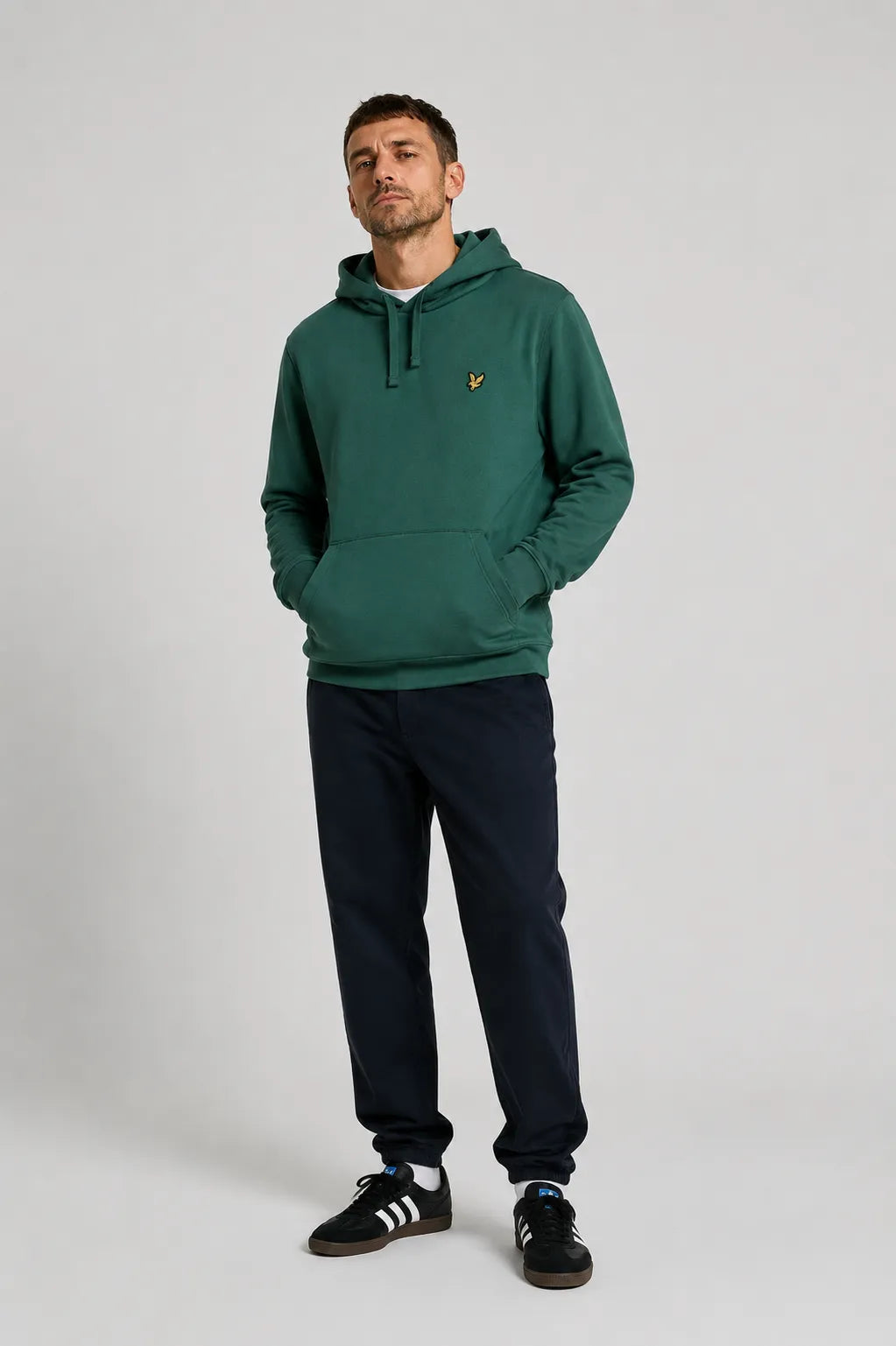 Lyle and Scott Sudadera Hombre Capucha Everglade Who killed Bambi?