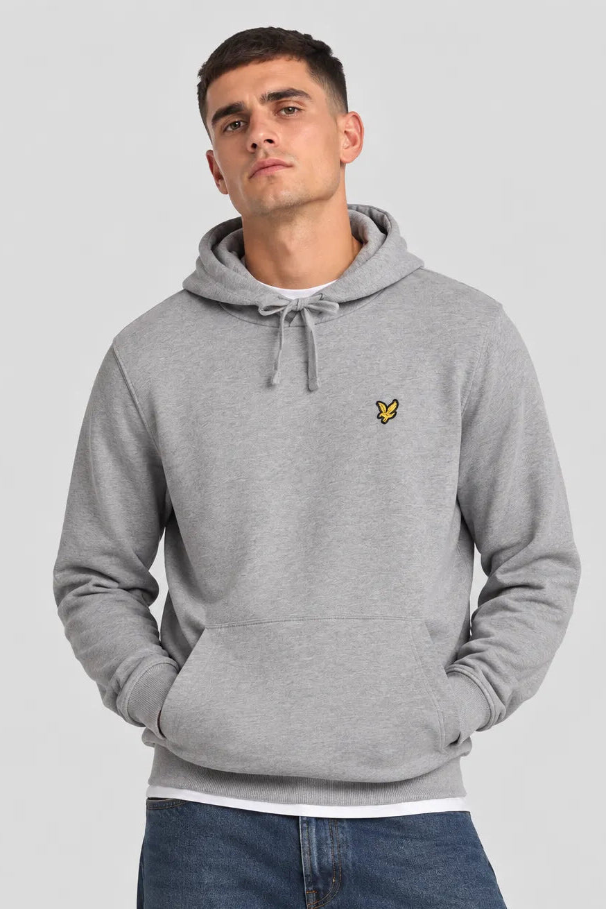 Lyle and Scott Sudadera Hombre Capucha Gris Who killed Bambi?