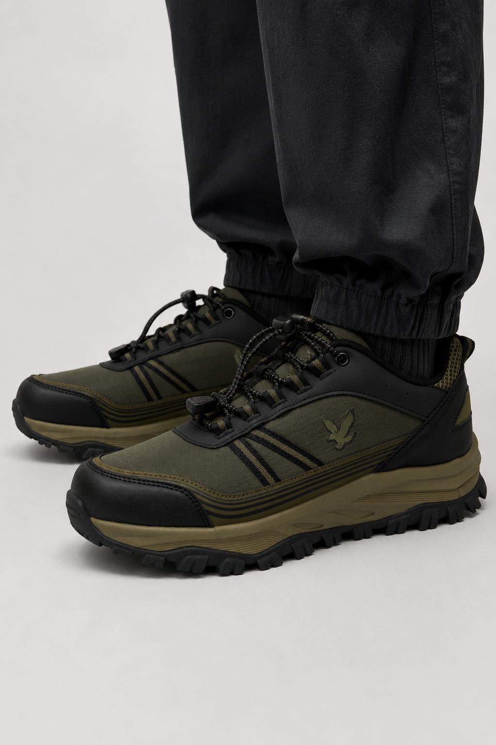 Lyle and Scott Zapatillas Hombre Nyllep Mintlaw Verdes Who killed Bambi?